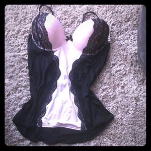 Black and pink nightie